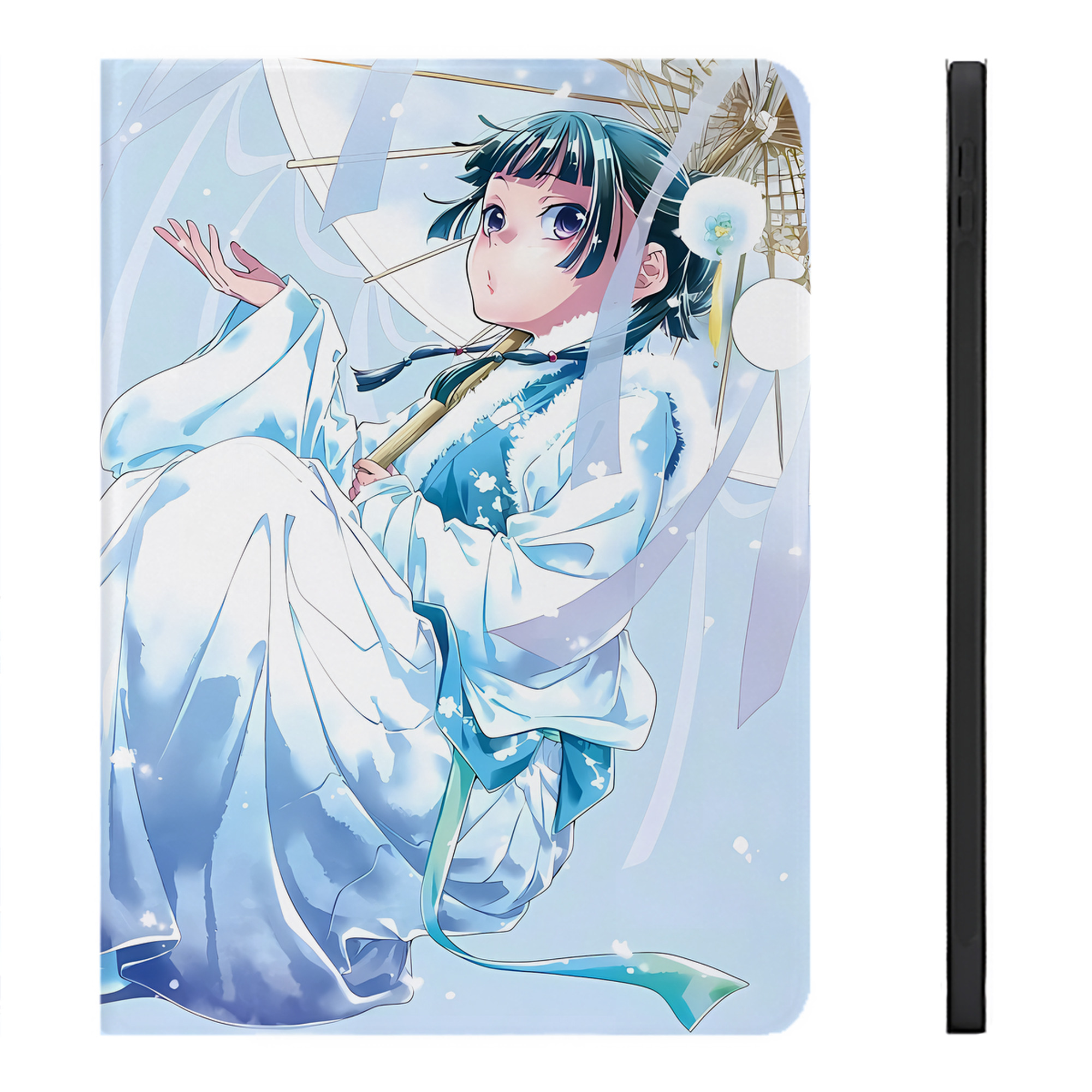 （画像用） 薬屋のひとりごと The Apothecary Diaries IPadケース ペンホルダー付き ブックスタイルデザイン